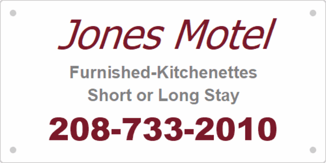 Jones Motel sign
